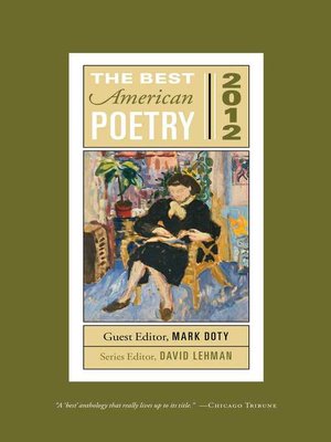 cover image of The Best American Poetry 2012